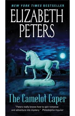 Coperta cărții 'The Camelot Caper - Elizabeth Peters'