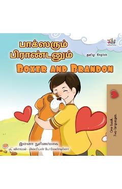 Coperta cărții 'Boxer and Brandon (Tamil English Bilingual Children's Book) - Kidkiddos Books'