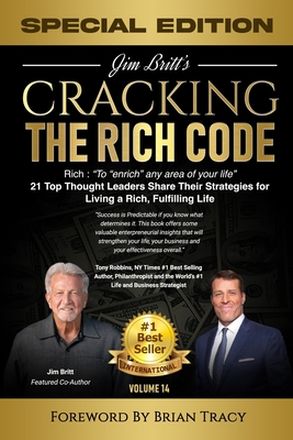 Coperta cărții 'Cracking the Rich Code volume 14 - Jim Britt'