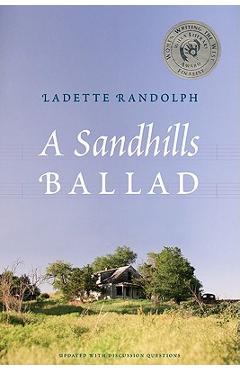 Coperta cărții 'A Sandhills Ballad - Ladette Randolph'