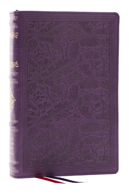 RSV Personal Size Bible with Cross References, Purple Leathersoft, (Sovereign Collection) -