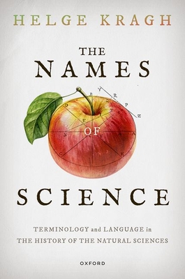 Coperta cărții 'The Names of Science: Terminology and Language in the History of the Natural Sciences - Helge Kragh'