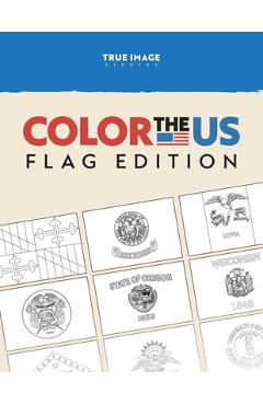 Coperta cărții 'Color the US: Flag Edition -'