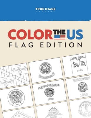 Coperta cărții 'Color the US: Flag Edition -'