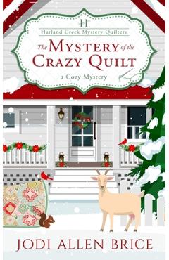 Coperta cărții 'The Mystery of the Crazy Quilt - Jodi Allen Brice'