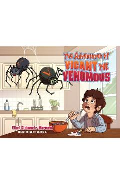 Coperta cărții 'The Adventures of Vicant the Venomous - Ethel Steinmetz Marmont'