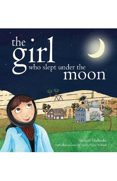 Coperta cărții 'The Girl Who Slept Under the Moon - Shereen Malherbe'
