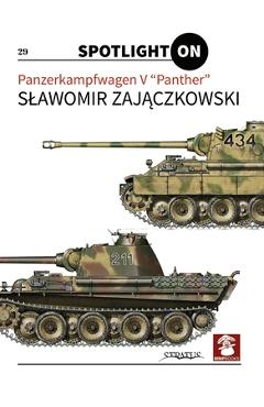 Coperta cărții 'Panzerkampfwagen V Panther - Slawomier Zajączkowski'