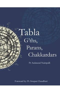 Coperta cărții 'Tabla G'ths, Parans, Chakkardars - Sadanand Naimpalli'