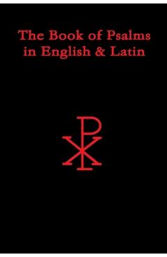 Coperta cărții 'The Book of Psalms in English & Latin - Latif Haki Gaba'