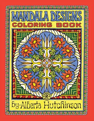 Coperta cărții 'Mandala Design Coloring Book No. 2: 32 New Mandala Designs - Alberta L. Hutchinson'