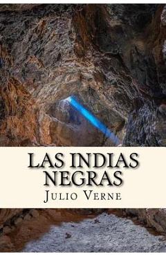 Coperta cărții 'Las Indias Negras (Spanish) Edition - Julio Verne'