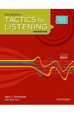 Coperta cărții 'Developing Tactics for Listening - Jack Richards'