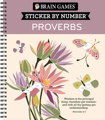 Brain Games - Sticker by Number: Proverbs - 