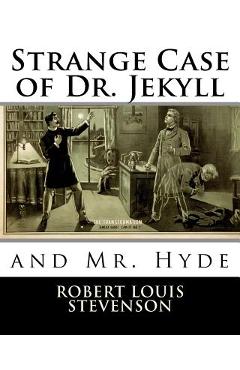 Coperta cărții 'Strange Case of Dr. Jekyll and Mr. Hyde - Robert Louis Stevenson'