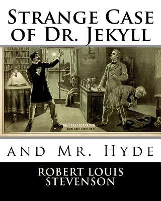 Coperta cărții 'Strange Case of Dr. Jekyll and Mr. Hyde - Robert Louis Stevenson'