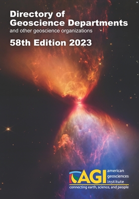 Coperta cărții 'Directory of Geoscience Departments 2023: 58th Edition - Christopher Keane'