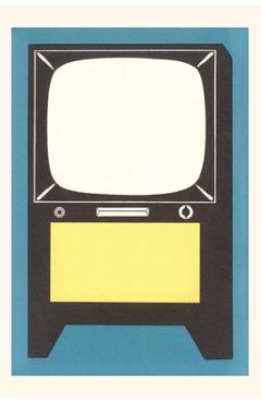 Poza produsului Vintage Journal Blank Television Set - 