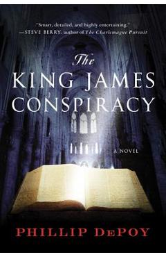 Coperta cărții 'The King James Conspiracy - Phillip Depoy'