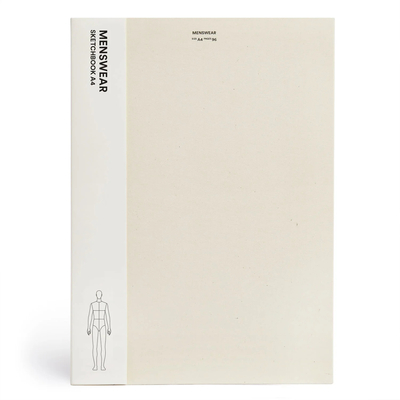 Fashionary Menswear Sketchbook A4 - 