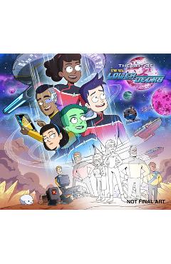 Coperta cărții 'The Art of Star Trek: Lower Decks - Megan Treviño'