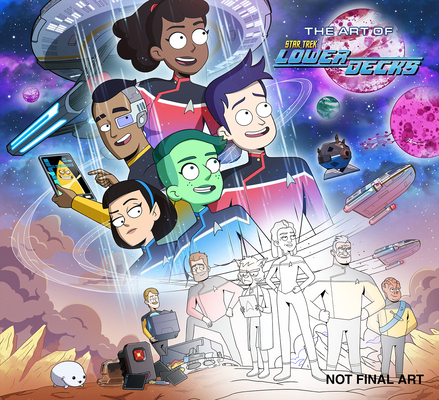 Coperta cărții 'The Art of Star Trek: Lower Decks - Megan Treviño'