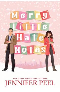 Coperta cărții 'Merry Little Hate Notes - Jennifer Peel'