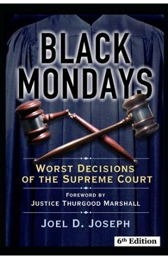 Black Mondays Sixth Edition - Joel Joseph