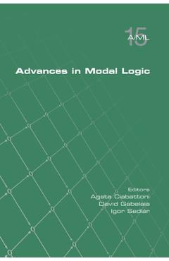 Coperta cărții 'Advances in Modal Logic 15 - Agata Ciabattoni'