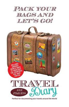 Poza produsului Travel Diary: 152 page travel diary. Perfect for documenting your travels and holidays around the World - Paul Scotton