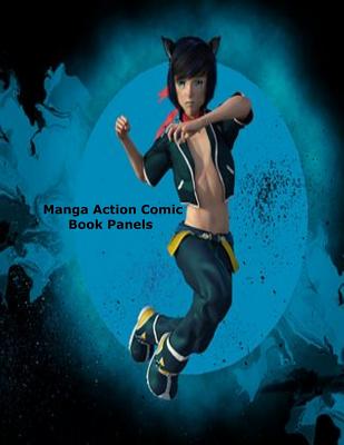 Manga Action Comic Book Panels - Melanie Faye Anderson