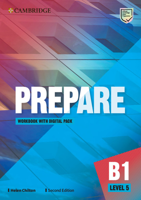 Coperta cărții 'Prepare Level 5 Workbook with Digital Pack - Helen Chilton'