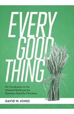Coperta cărții 'Every Good Thing: An Introduction to the Material World and the Common Good for Christians - David W. Jones'
