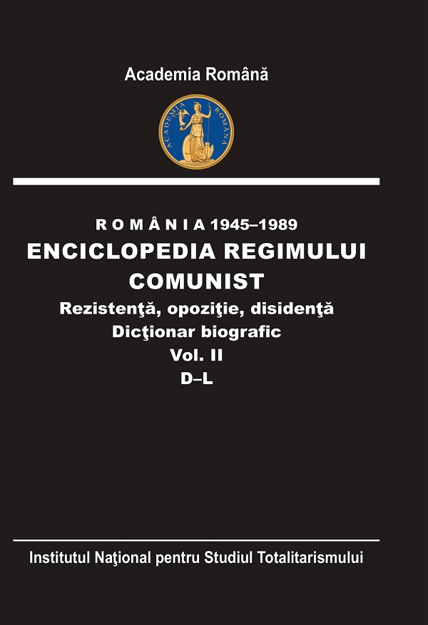 eBook Romania 1945-1989: Enciclopedia regimului comunist - rezistenta, opozitie, disidenta. Dictionar biografic Vol.2 - Flori Balanescu