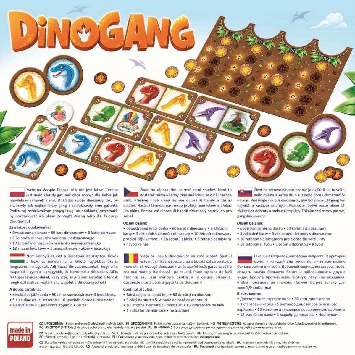 Joc de societate: Dinogang