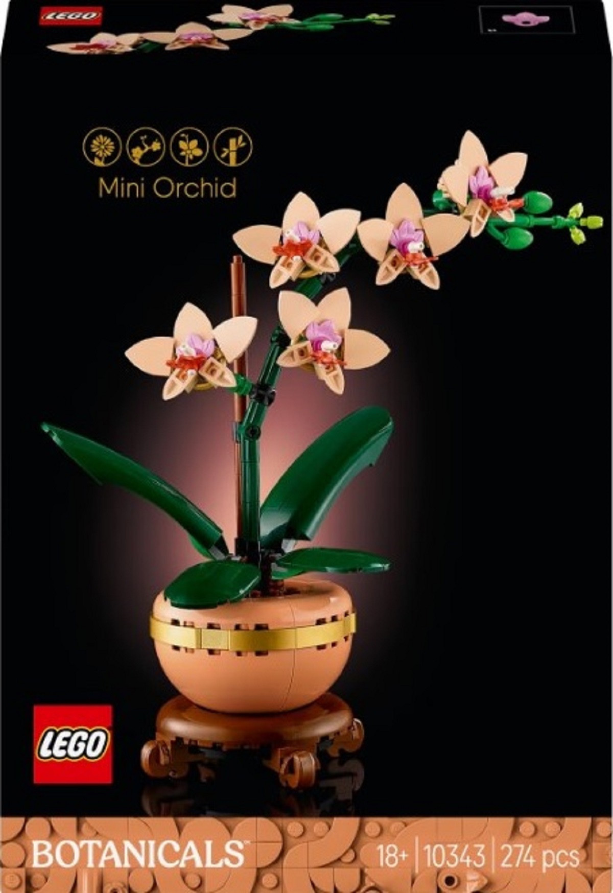 Lego Botanicals. Mini Orhidee