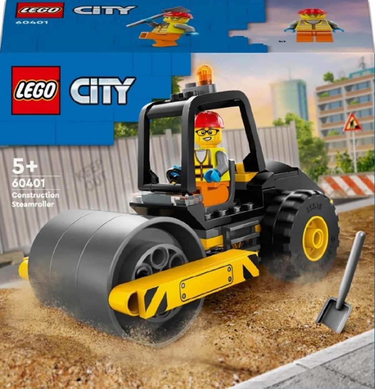 Lego City: Cilindru compactor de santier