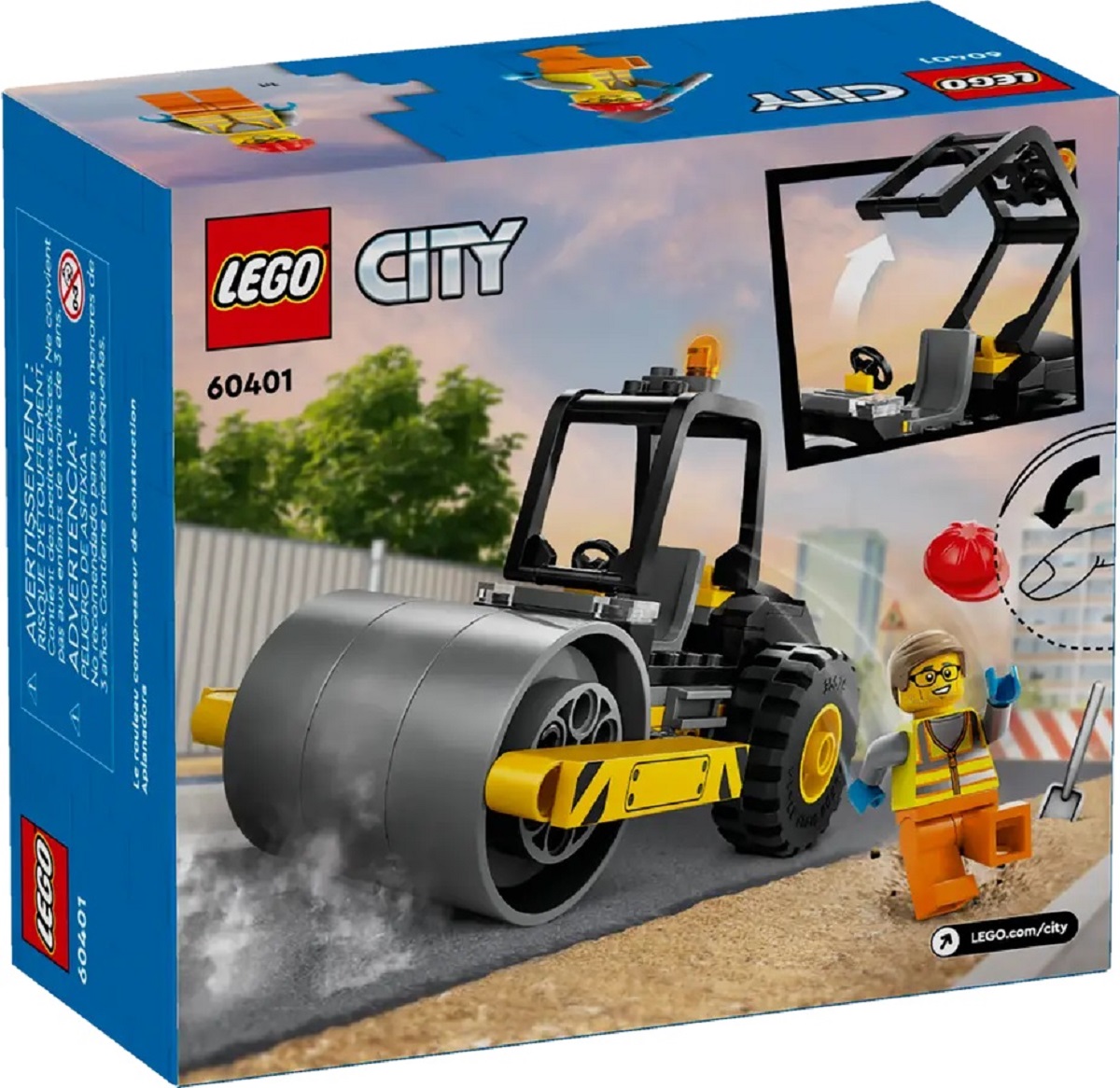 Lego City: Cilindru compactor de santier