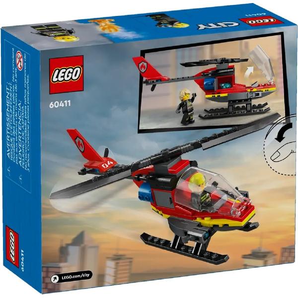 Lego City. Elicopter de pompieri