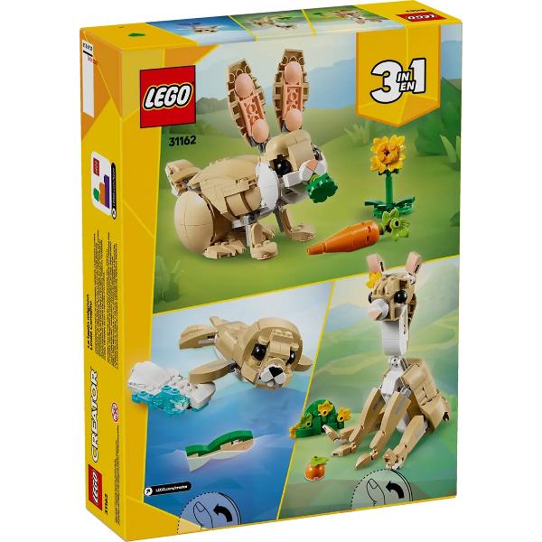 Lego Creator 3 in 1. Iepuras dragalas