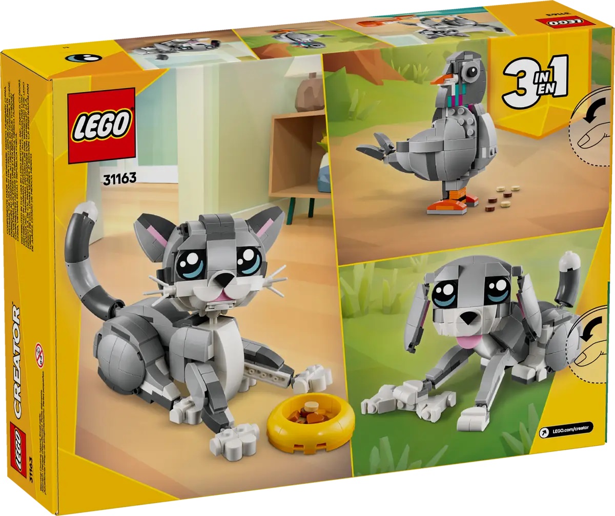 Lego Creator 3 in 1. Pisica jucausa