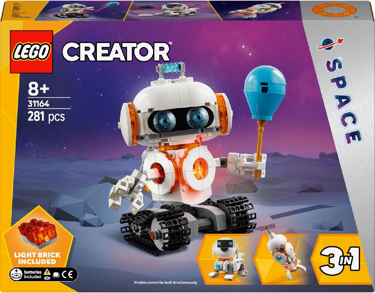 Lego Creator 3 in 1. Robot spatial