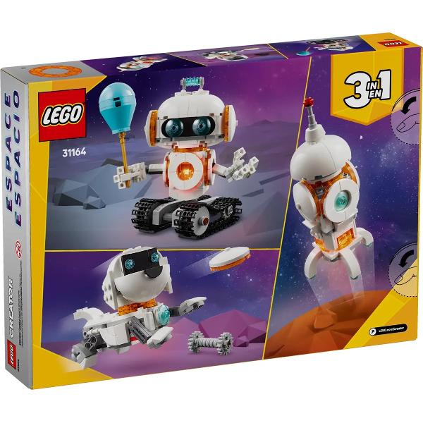 Lego Creator 3 in 1. Robot spatial