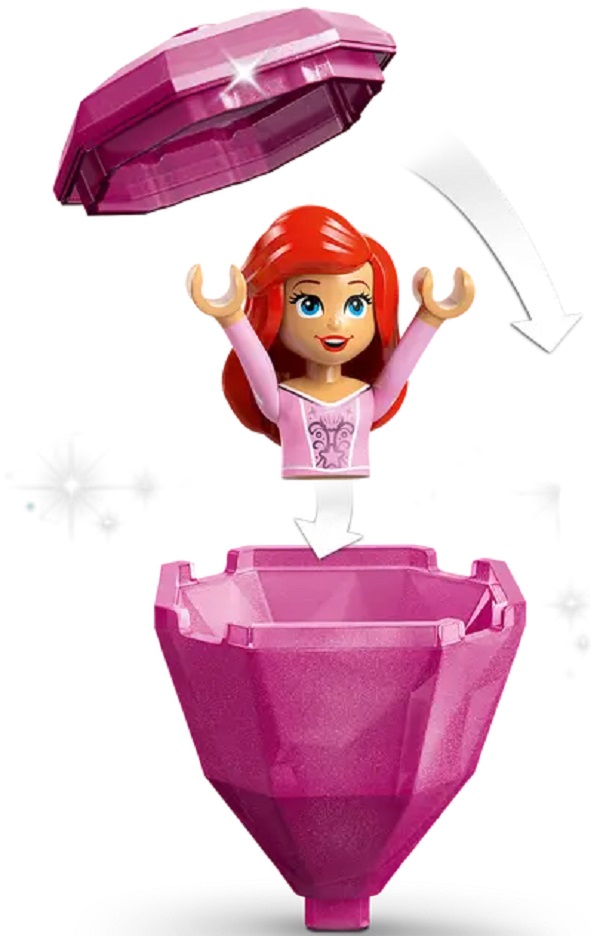 Lego Disney: Ariel facand piruete