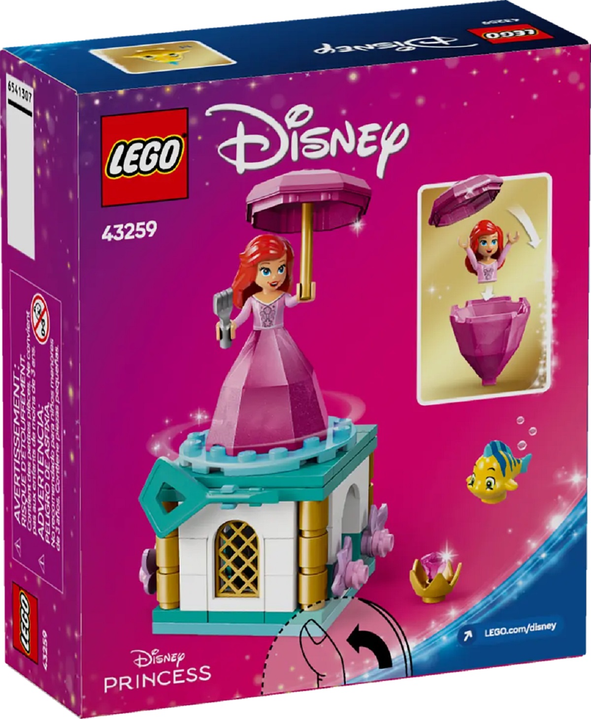 Lego Disney: Ariel facand piruete