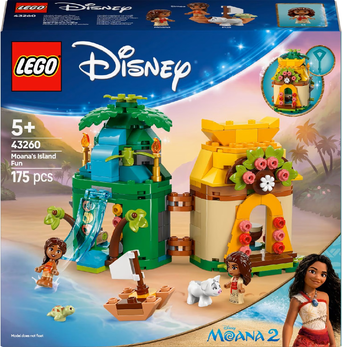 Lego Disney. Distractie pe insula Moanei