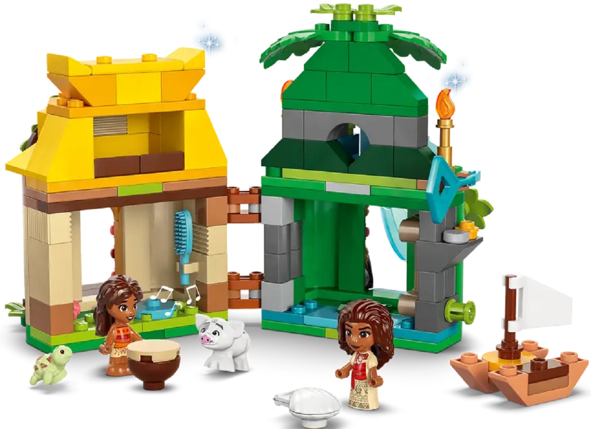 Lego Disney. Distractie pe insula Moanei