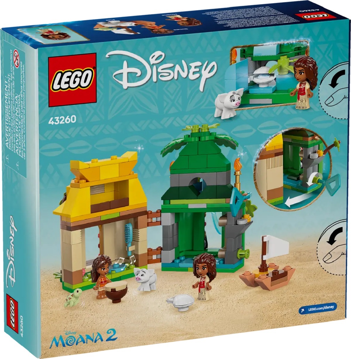 Lego Disney. Distractie pe insula Moanei