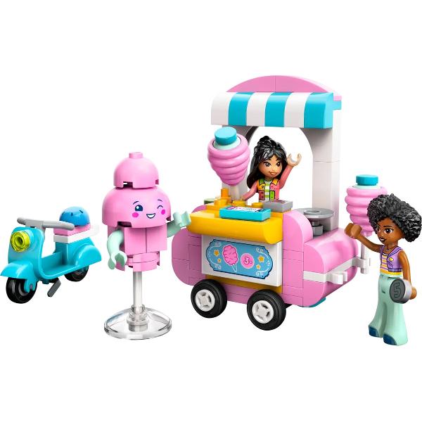 Lego Friends. Taraba cu vata de zahar si scuter