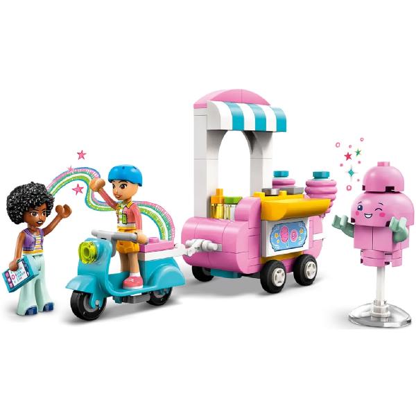 Lego Friends. Taraba cu vata de zahar si scuter